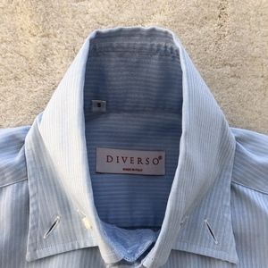 Diverso Light Blue Button Down